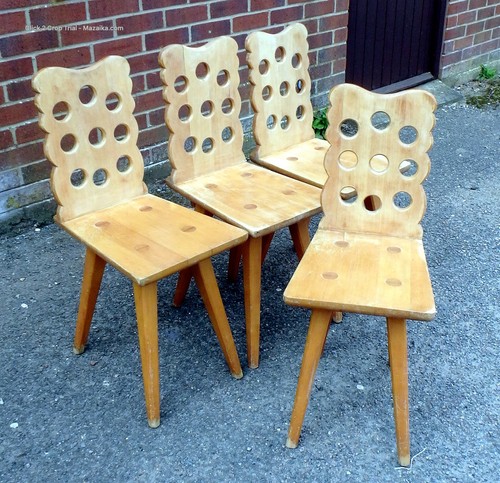 Vintage polish alpine - alpine, chairs