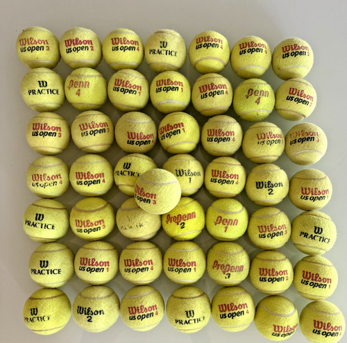 Used tennis balls bulk - tennis,