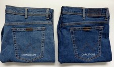 Mens Wrangler Straight Denim Jeans Stretch Regular Fit *FACTORY SECONDS*