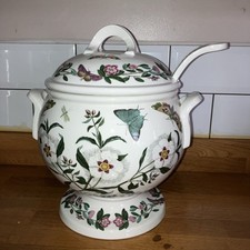 Portmeirion Botanic Garden Soup Tureen With Ladle Mint