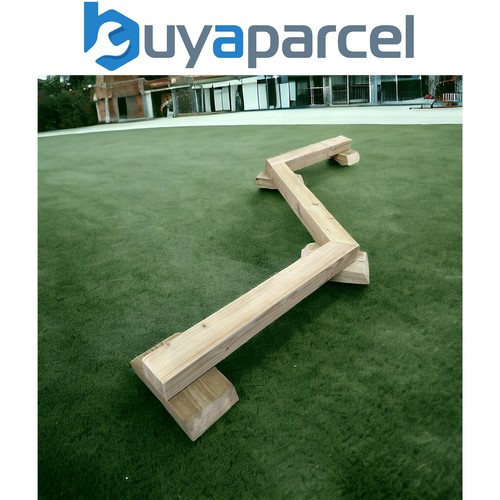 Bespoke outdoor wooden zig - outdoor,