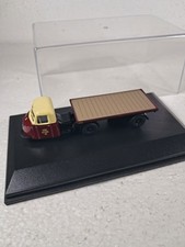 Scammell Scarab Flat Trailer in British Rail livery 1.76 Skale Autos Hornby 
