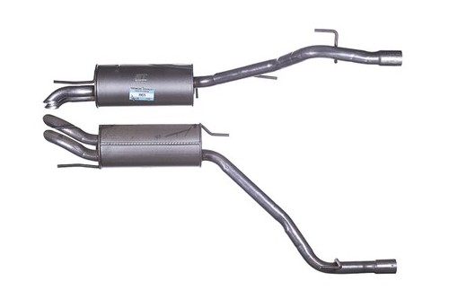 Exhaust silencer tail pipe for - exhaust,