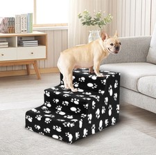 3/4 Steps Pet Dog Ladder Soft