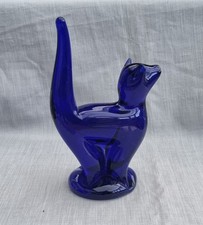 Glass Cat Figurine Bristol