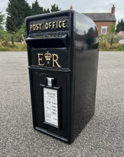 Royal mail post box Black post
