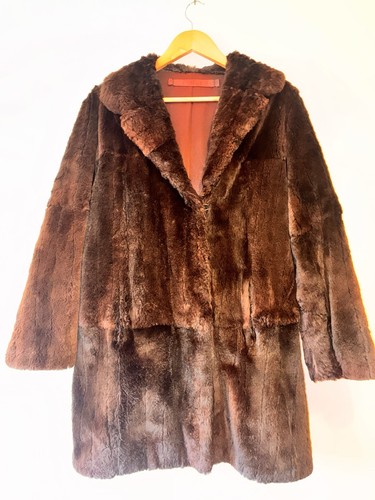 Vintage fur coat genuine - vintage,