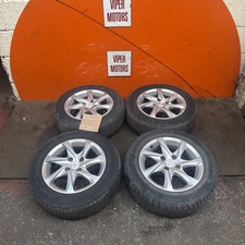 Peugeot 208 Wheels And Tyres Alloy Set 15" 15 Inch 18565R15 2012-2019 PK63