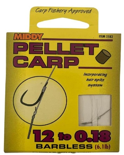 Middy pellet carp barbless - middy,