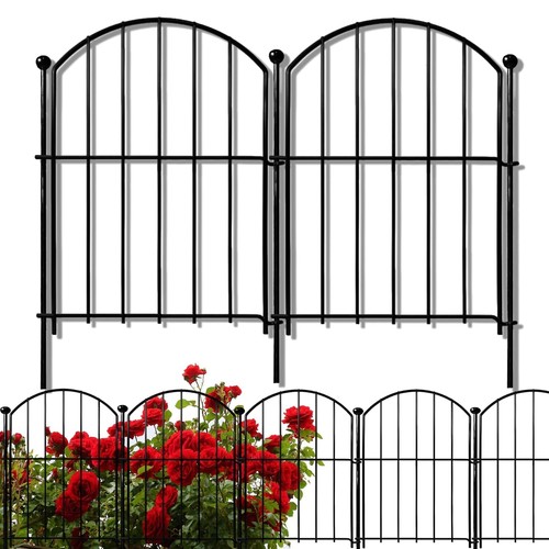Rustproof black metal - metal, garden