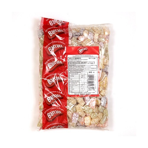 Barratt jelly babies 3kg - jelly,