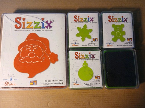 Christmas themed sizzix - christmas,