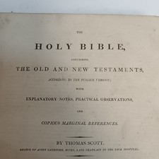 Holy Bible Old And New
