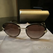 Genuine Bulgari woman sunglasses model 6101-B, Excellent used once 