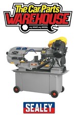 Sealey SM35CE Bandsaw Table Saw 300mm Horizontal Hydraulic Arm Carpentry 230V