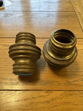Antique brass bed fittings for 1.5” Posts