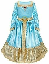 Original Deluxe Disney Store Brave MERIDA DRESS Gown Costume Size: 7/8  Retired