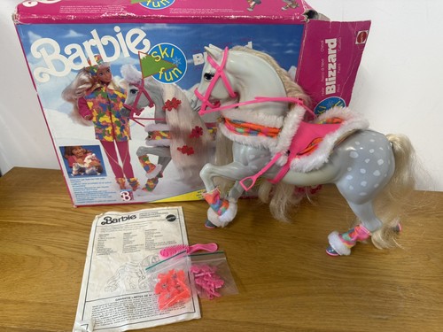 Barbie blizzard ski - fun, horse