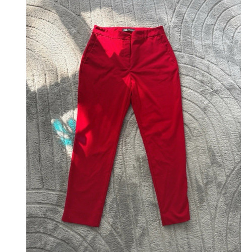 Zara red women dress - women's, pants