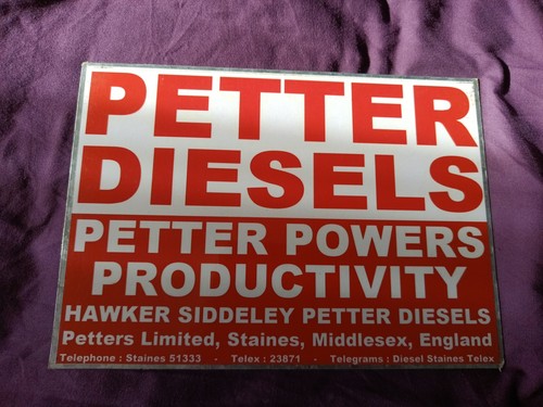 Petter diesel stationary - petter,