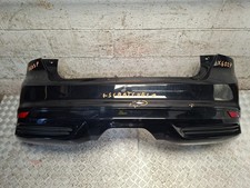 FORD FOCUS ST MK3 2013 COMPLETE REAR BUMPER IN PANTHER BLACK