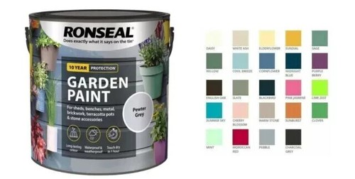 Ronseal outdoor garden paint - outdoor,