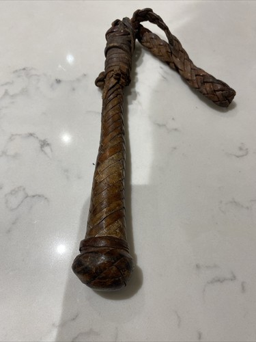 Antique leather bound lead - leather,