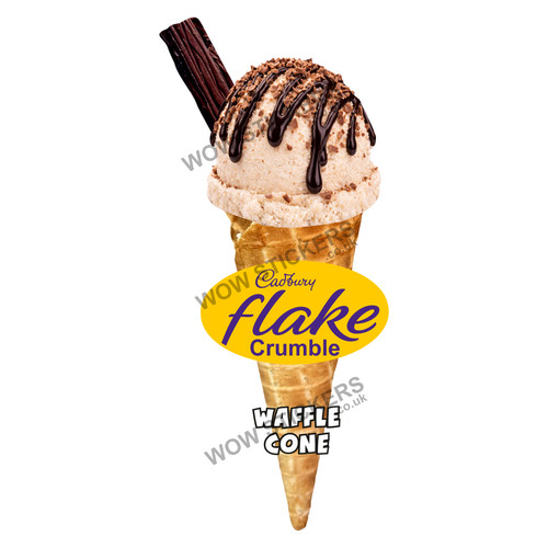 Ice cream van sticker - cream,