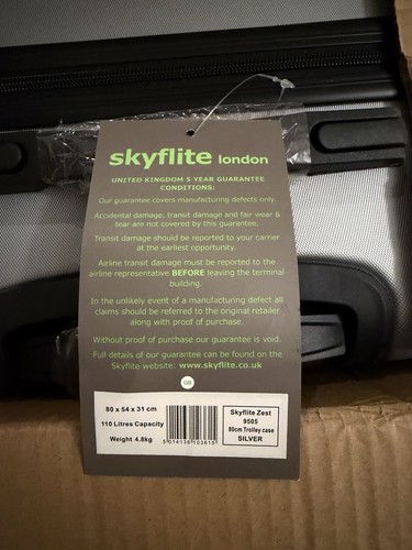 Skyflite zest 9505 - zest, silver