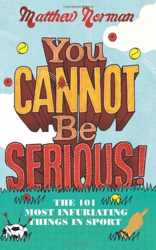You cannot serious the - be,