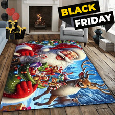 Black Friday Sale Premium Qualiity Area Rug Non-Slip Soft Indoor Carpet for Home