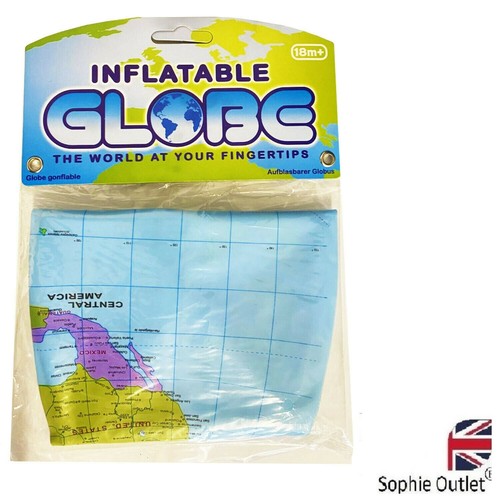 Inflatable reusable globe ball - reusable,