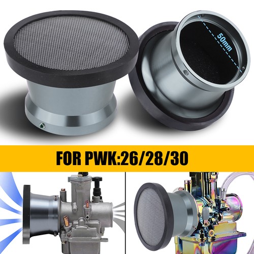 50mm air filter horn cup - 2x,