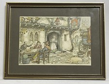 Anton Pieck Vintage Framed