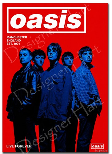 Oasis poster print original - poster,