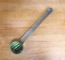 Rare 19th C Nailsea Glass Laboratory Stirring Rod
