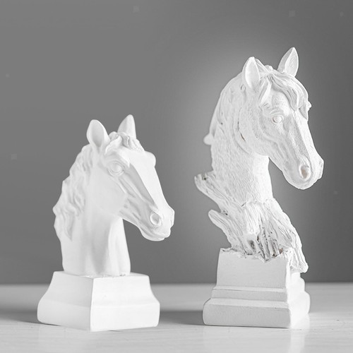Horse head statue - horse,