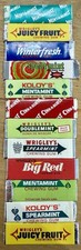Vintage Chewing Gum Sticks Lot