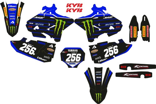 Graphics kit yamaha yz125 - graphics,