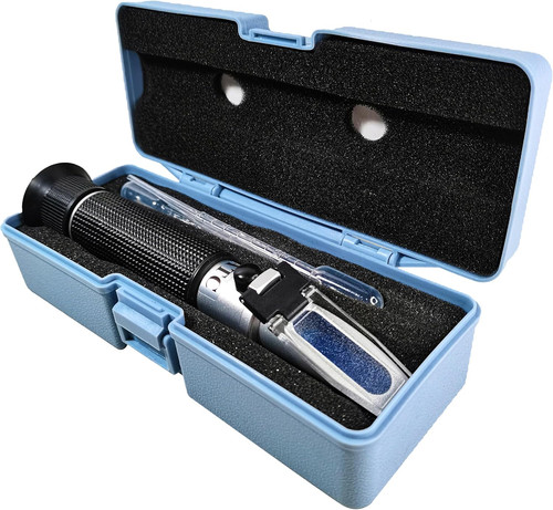 Salinity refractometer for - salinity,