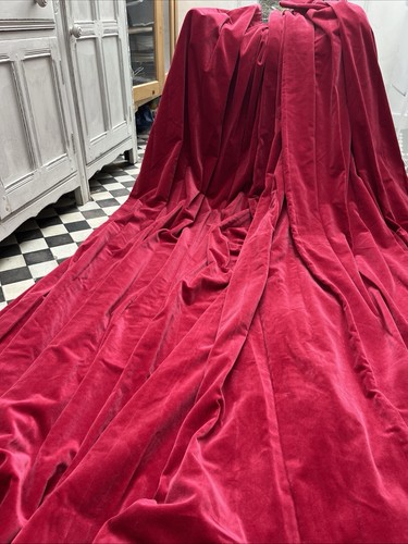 Vintage cotton velvet - cotton,