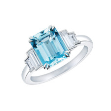 3Ct Simulated Aquamarine