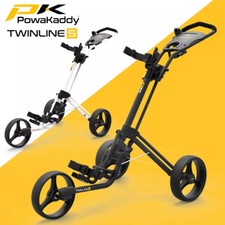 POWAKADDY TWINLINE 5 GOLF PUSH TROLLEY / 2025 MODEL