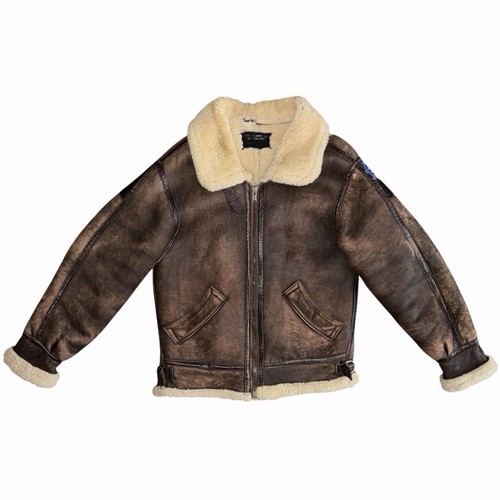 Vintage aviator sheepskin - aviator,