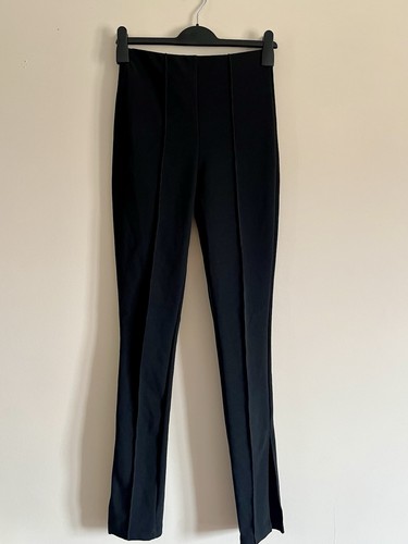 Zara black high waist split - zara,