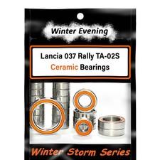 Tamiya Lancia 037 Rally (TA-02S) | Stainless + Ceramic Bearing Kit