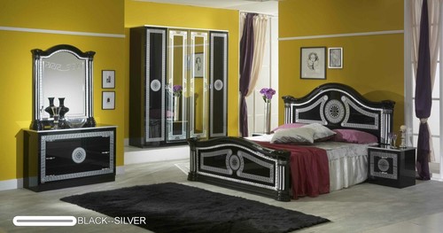 Italian greek versace black - versace,