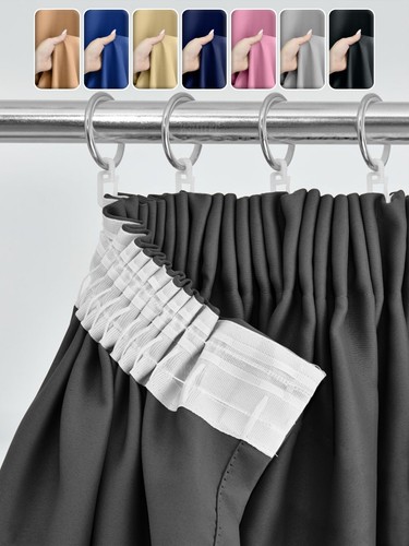 Blackout curtains thermal - blackout,