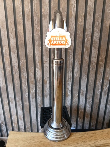 Stella artois chrome beer pump - beer,