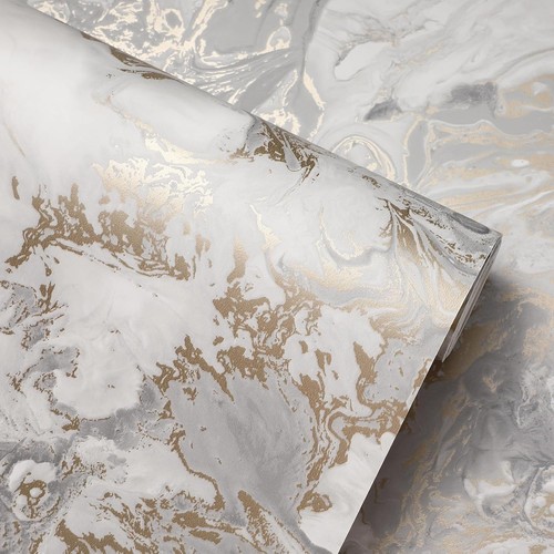 Marble wallpaper gold metallic - wallpaper,